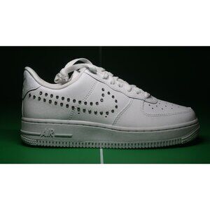 Nike Air Force 1 '07 Studded Swoosh FQ8887-100 - Size 7W - 7.5W - 9.5W